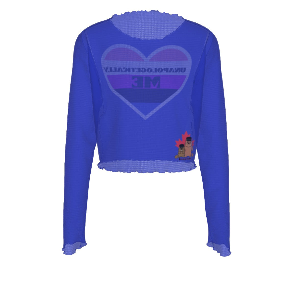 Pride - Gender Fluid - mesh - blue