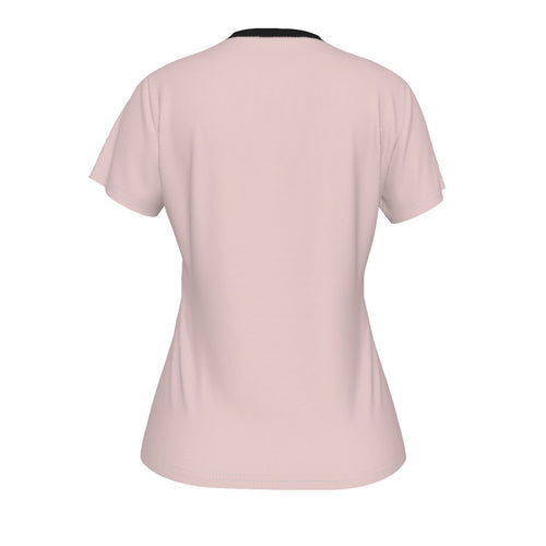 Axolotl Questions - light pink - V neck tee