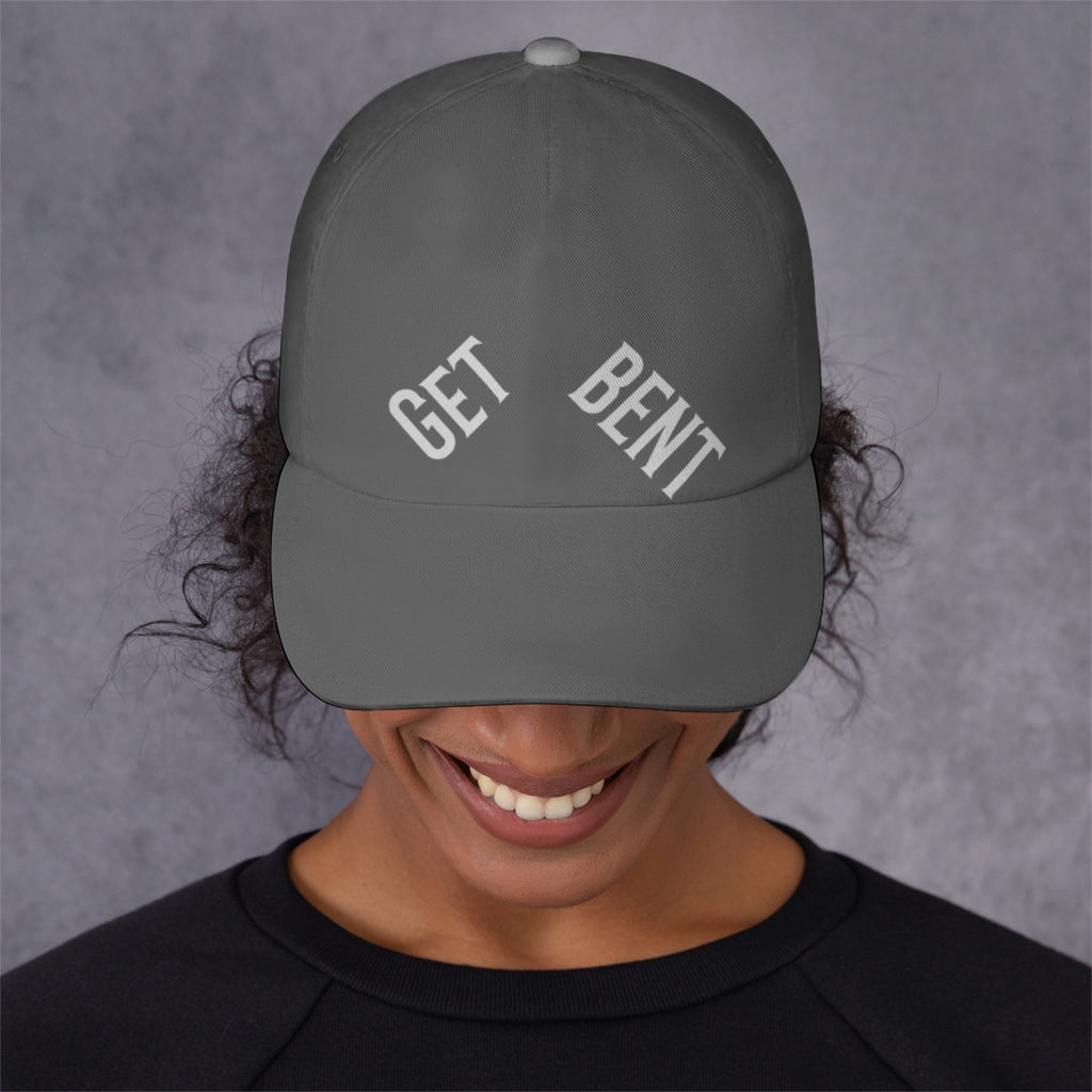 Get Bent - baseball cap - grey