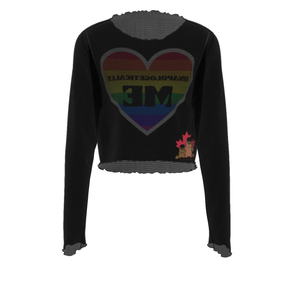 Pride - Rainbow - mesh - black