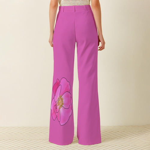 Alberta Primrose - wide leg pants - pink