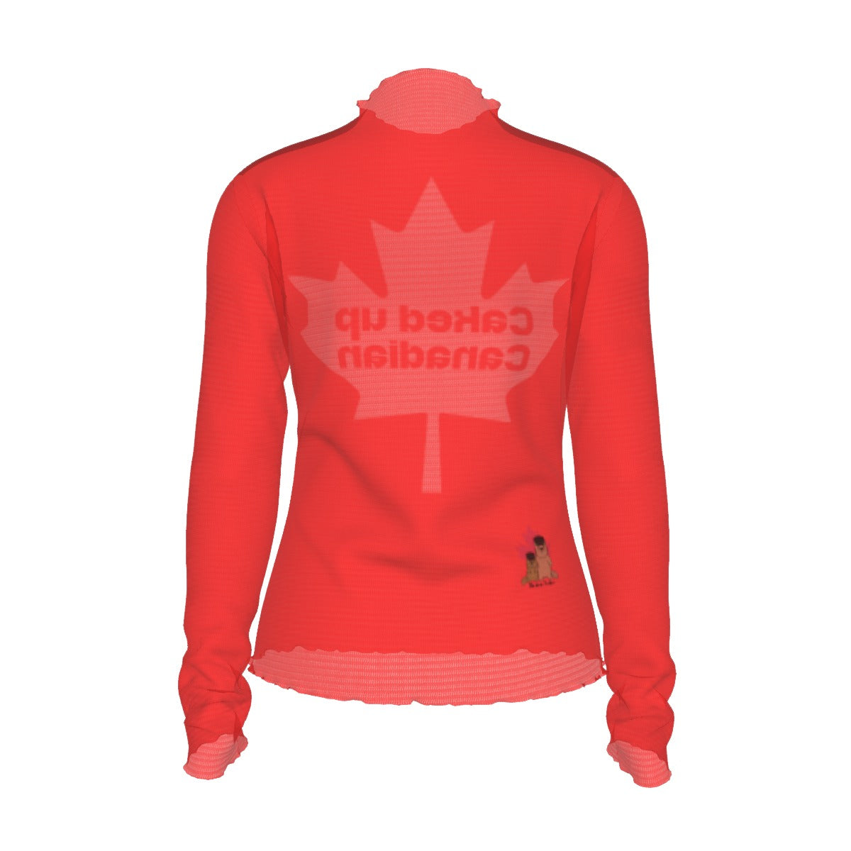 Caked Up Canadian - mesh - red