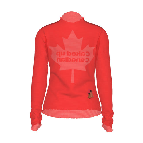 Caked Up Canadian - mesh - red