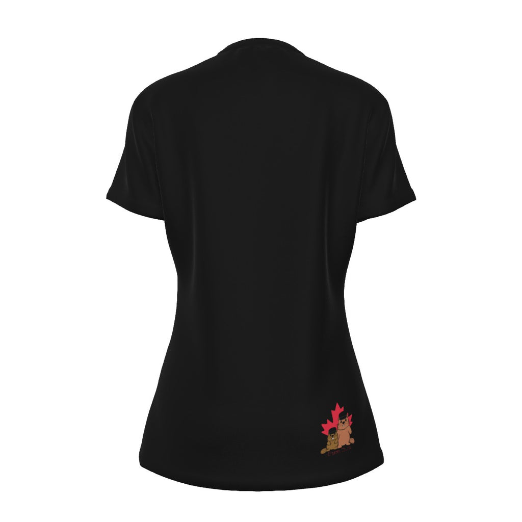 Finna Me - Trans - round neck tee - black