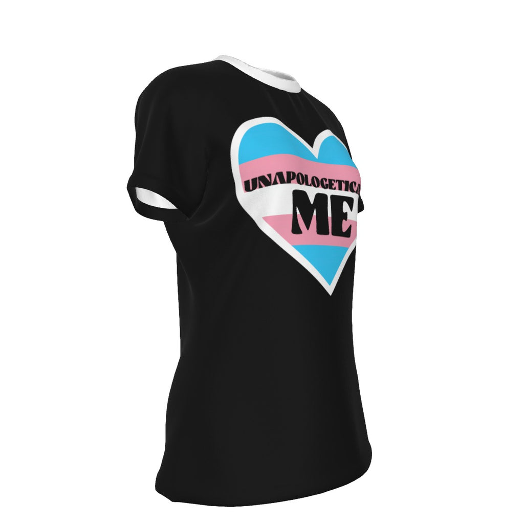 Pride - Trans - round neck tee - black