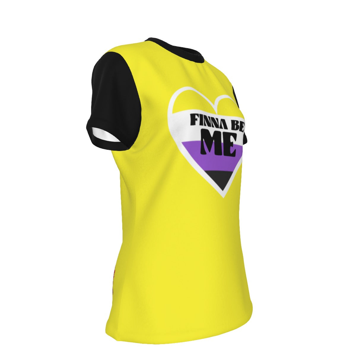 Finna Me - Non Binary - round neck - yellow