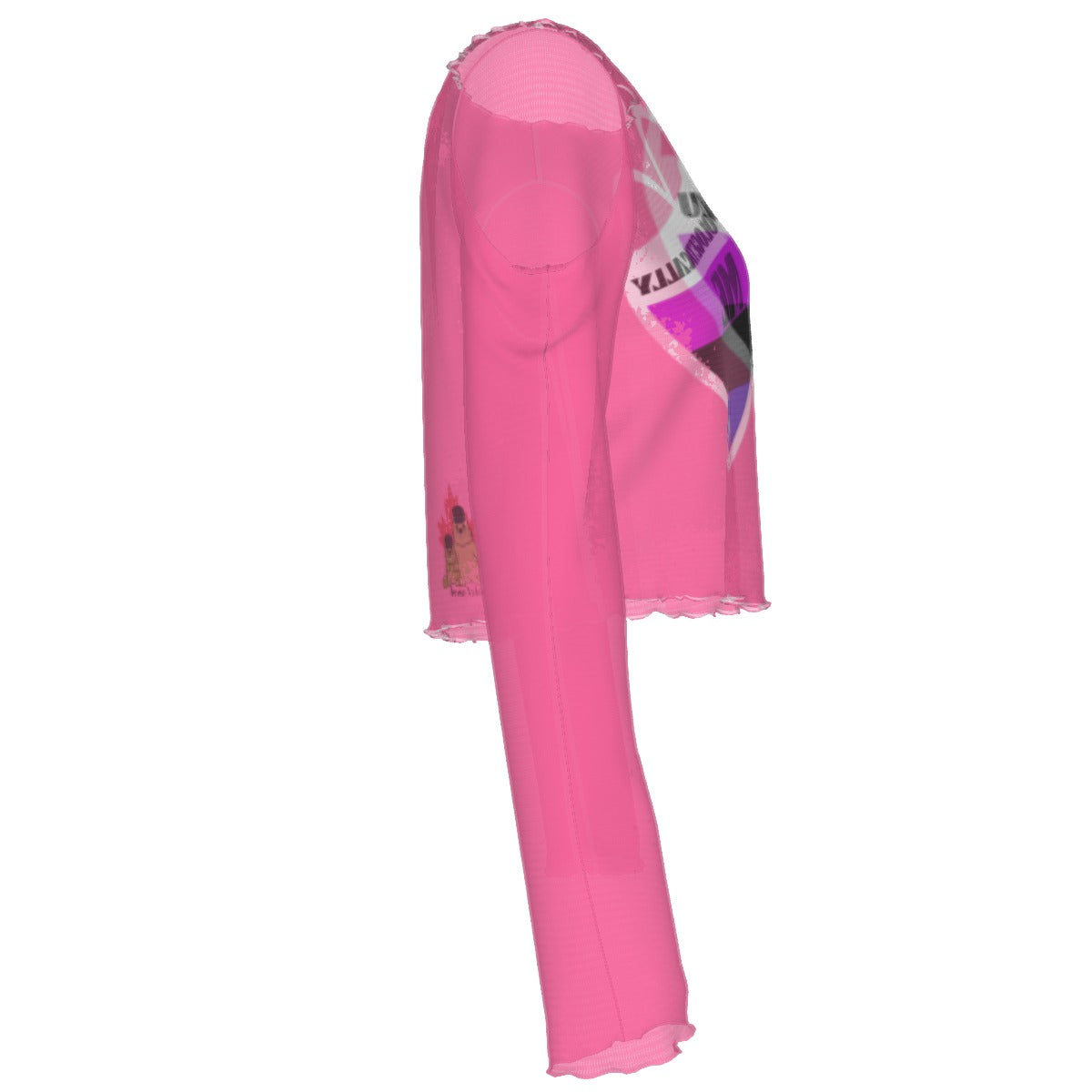 Pride - Gender Fluid - mesh - pink