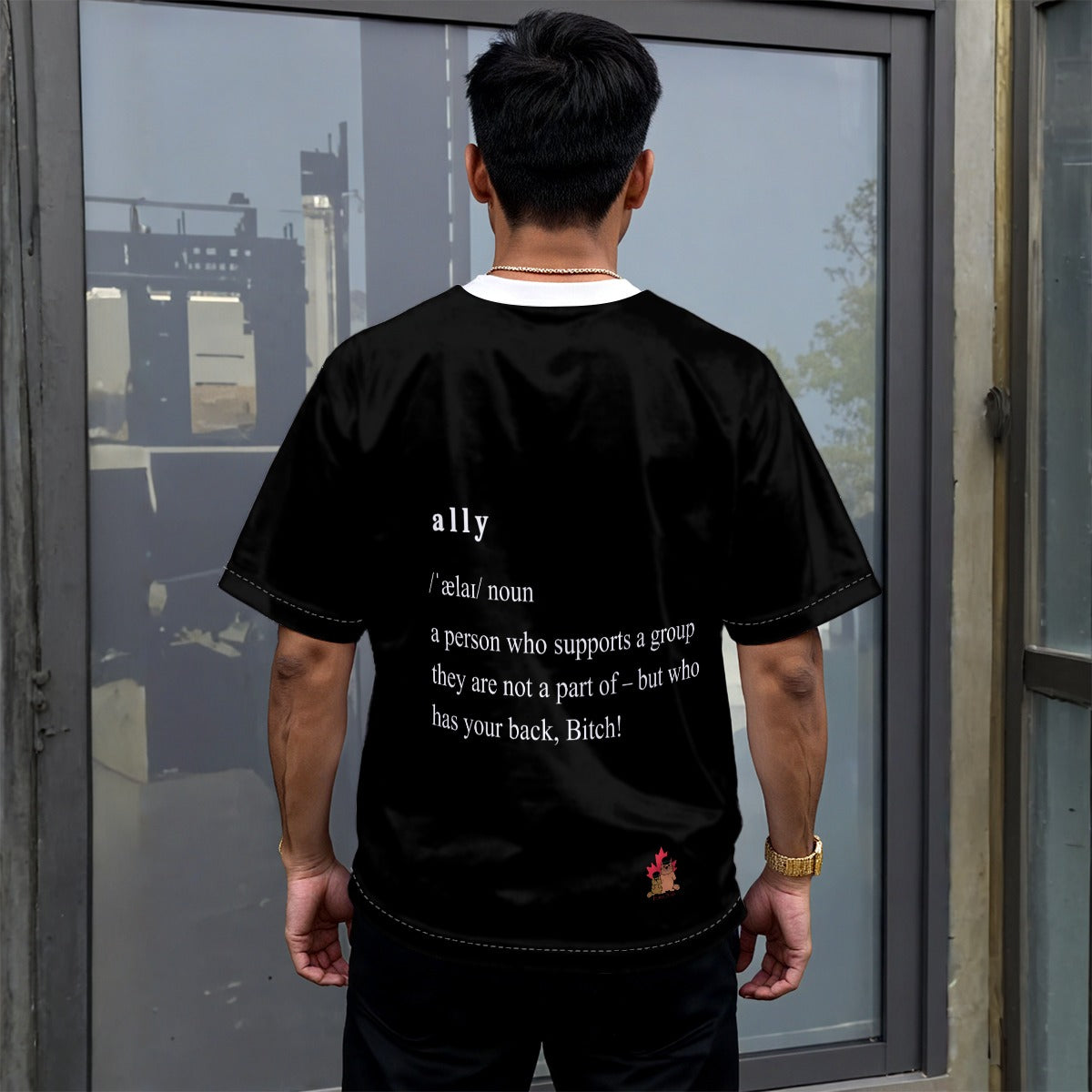 Pride - Ally - unisex drop shoulder tee