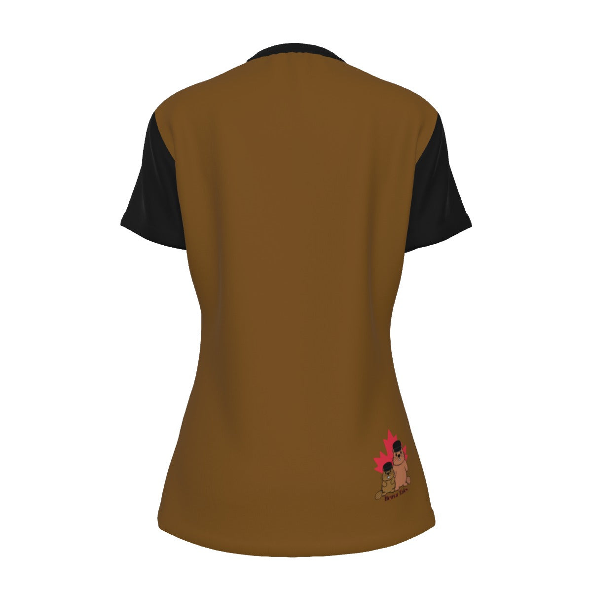 Finna Me - POC Pride - round neck tee - brown
