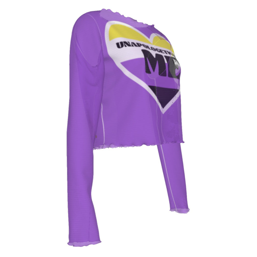 Pride - Non Binary - mesh - purple