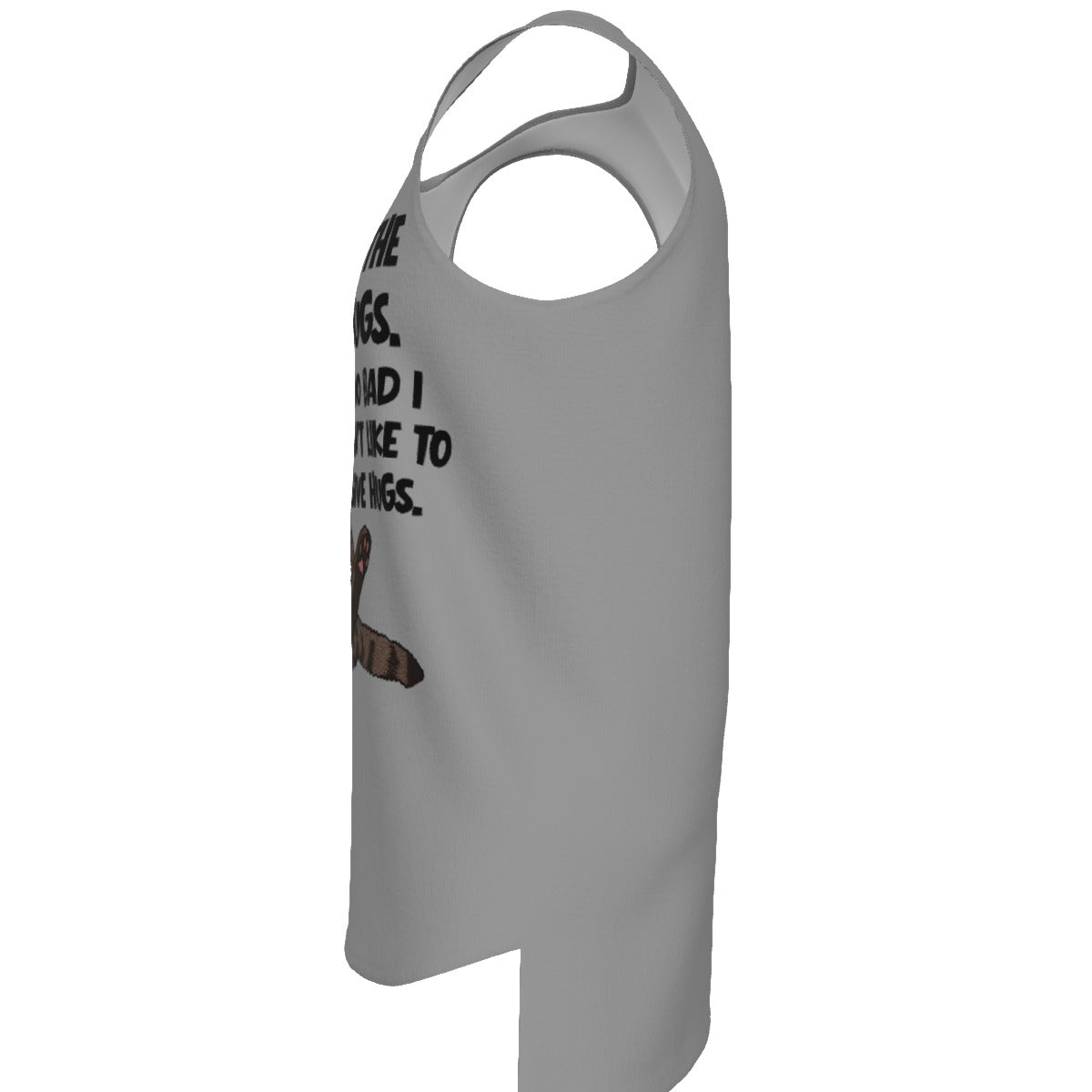 Jeffy Cat - Men's Long Tank - grey