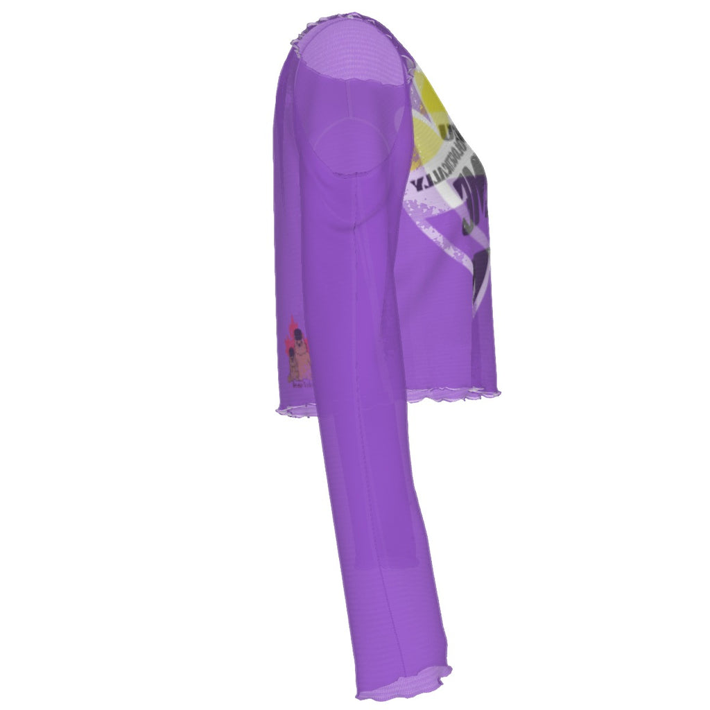 Pride - Non Binary - mesh - purple