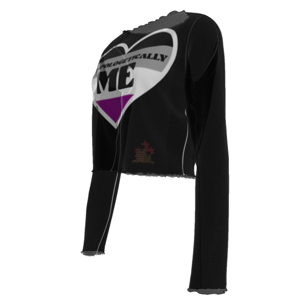 Pride - Asexual - mesh - black