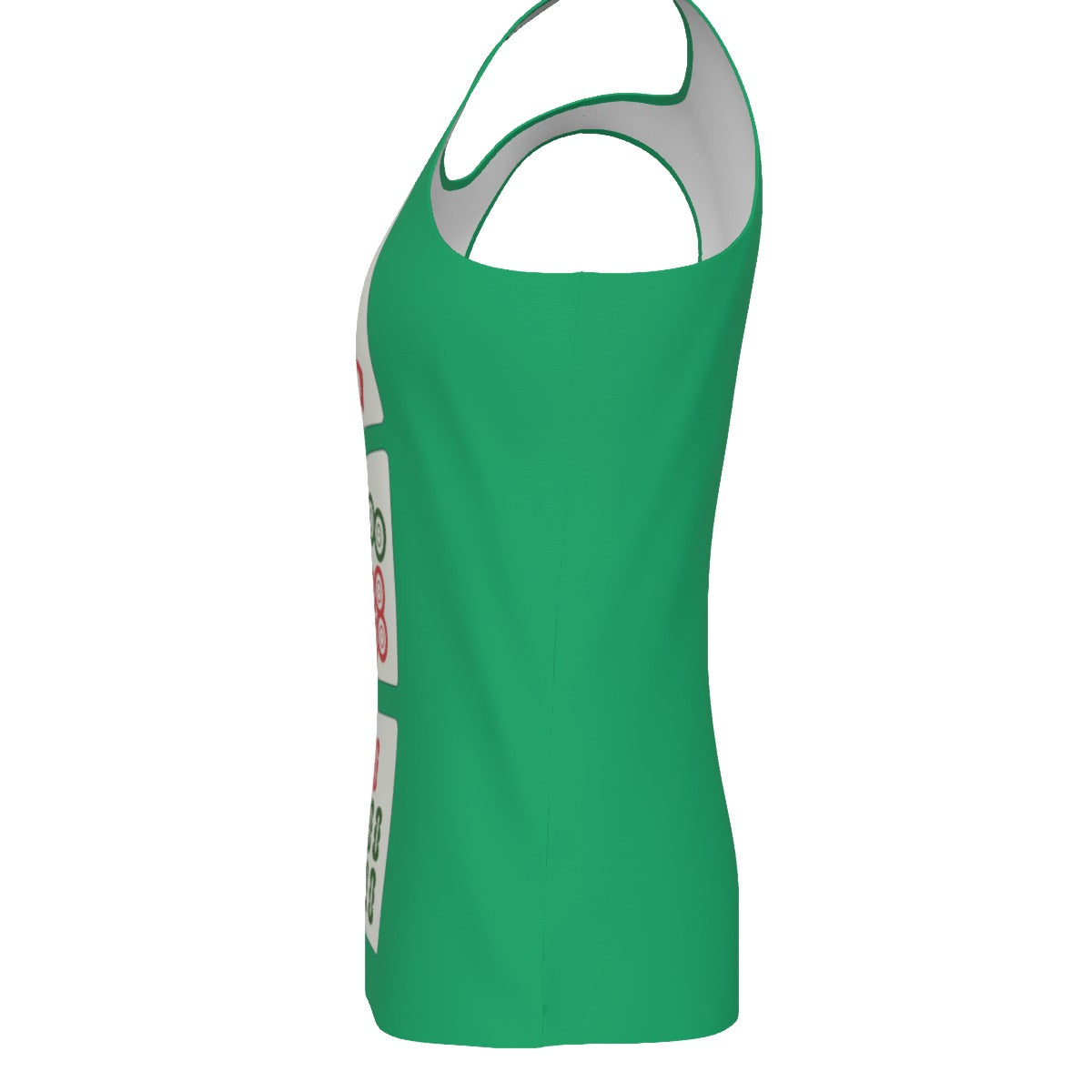Mahjong 6 7 - Men's Tank Top - Jade Green