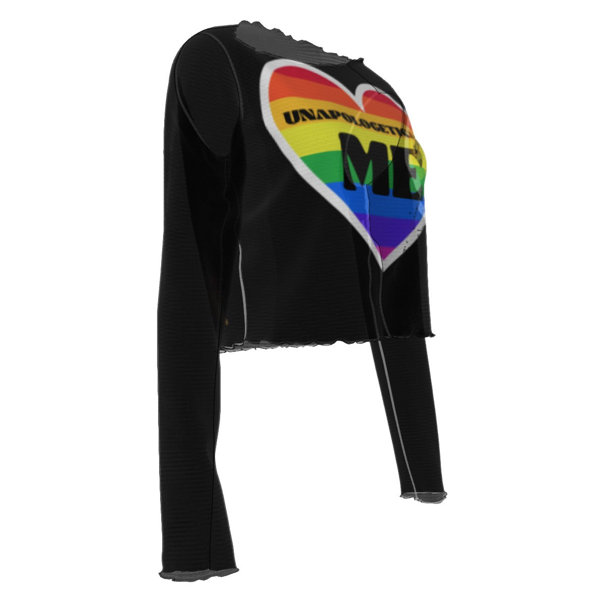 Pride - Rainbow - mesh - black