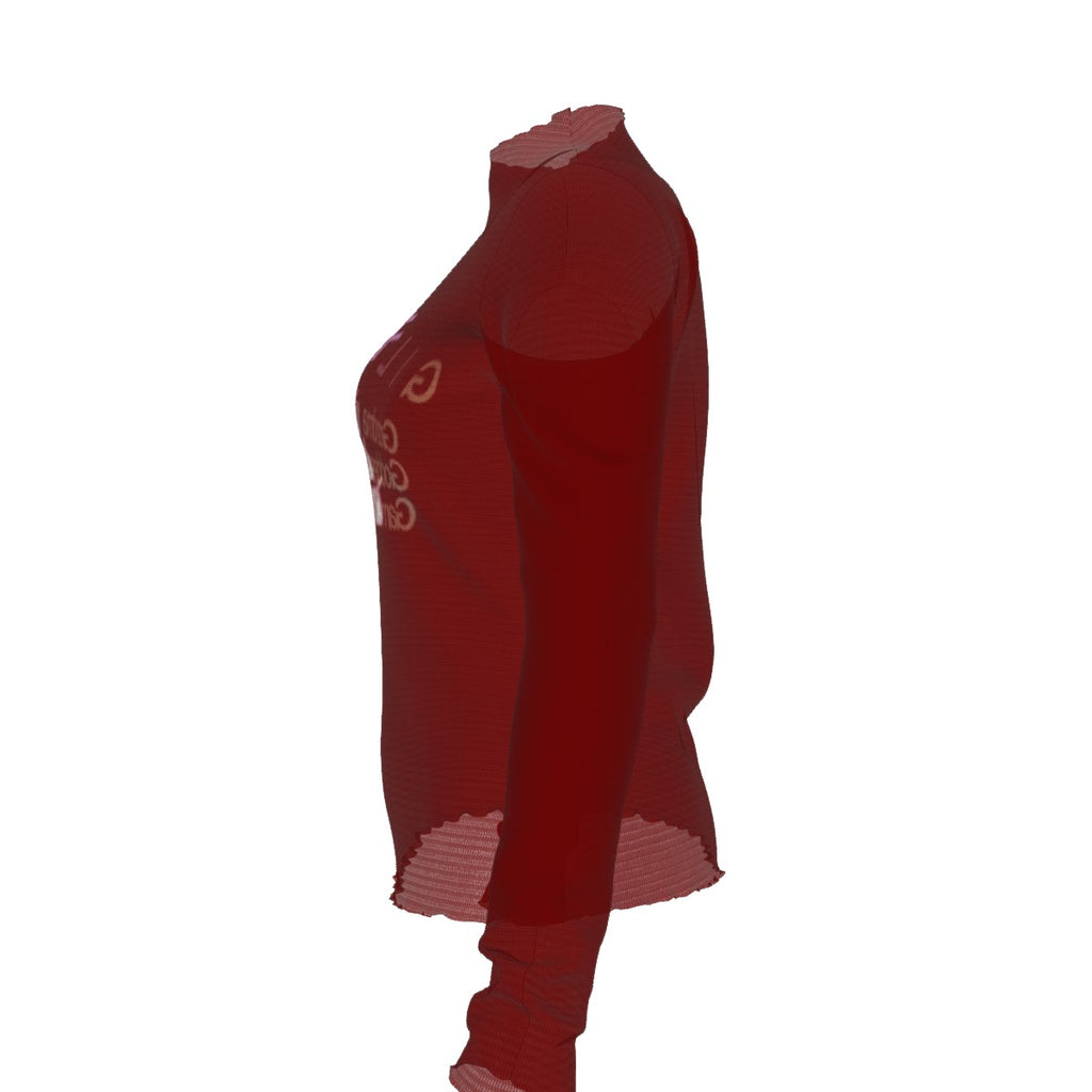 GILF - mesh - maroon