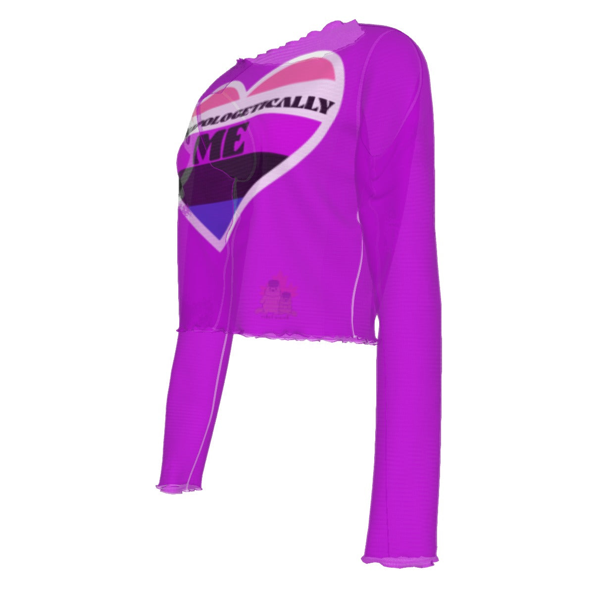 Pride - Gender Fluid - mesh - purple