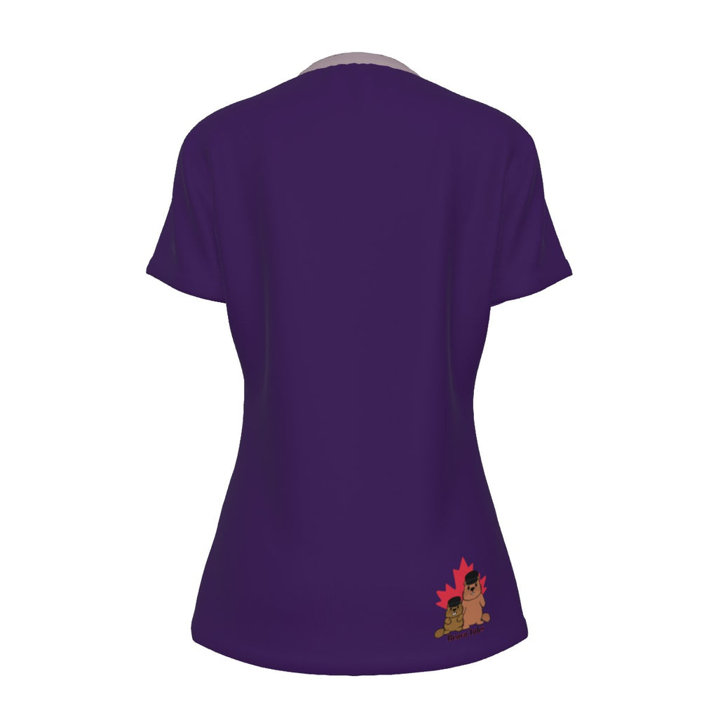 GFY - violet - round neck