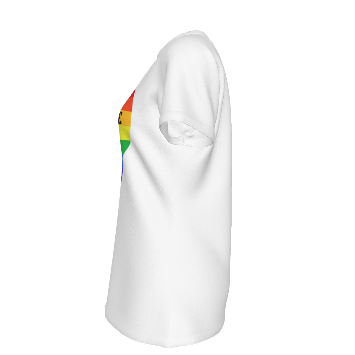 Me (rainbow) - white - women's T