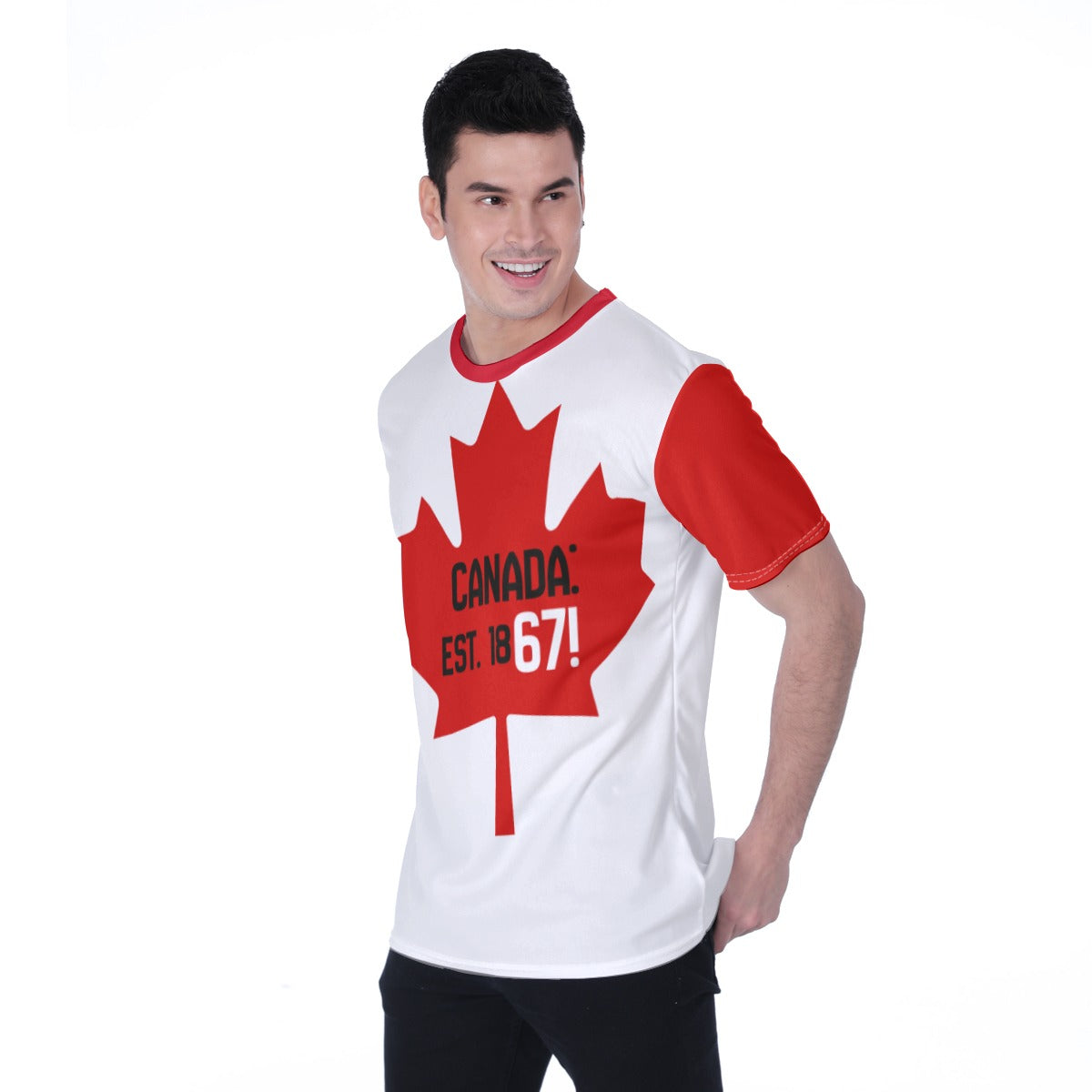Canada est 1867 - teen/men T shirt