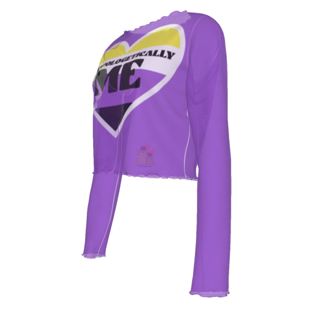 Pride - Non Binary - mesh - purple