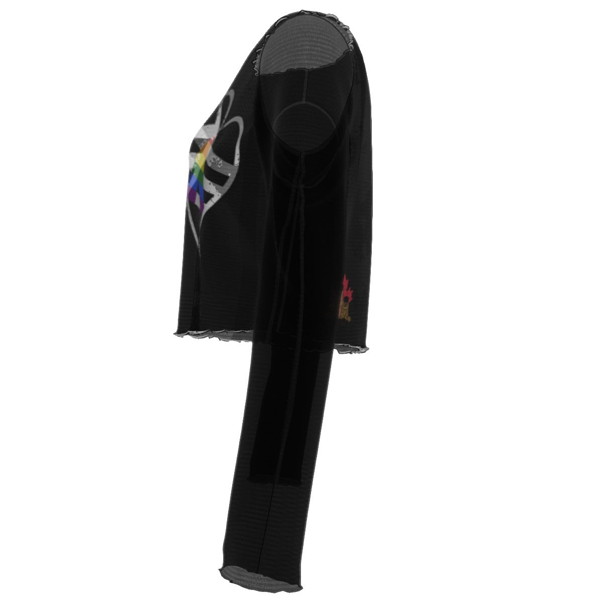 Finna Me - Ally - mesh - black