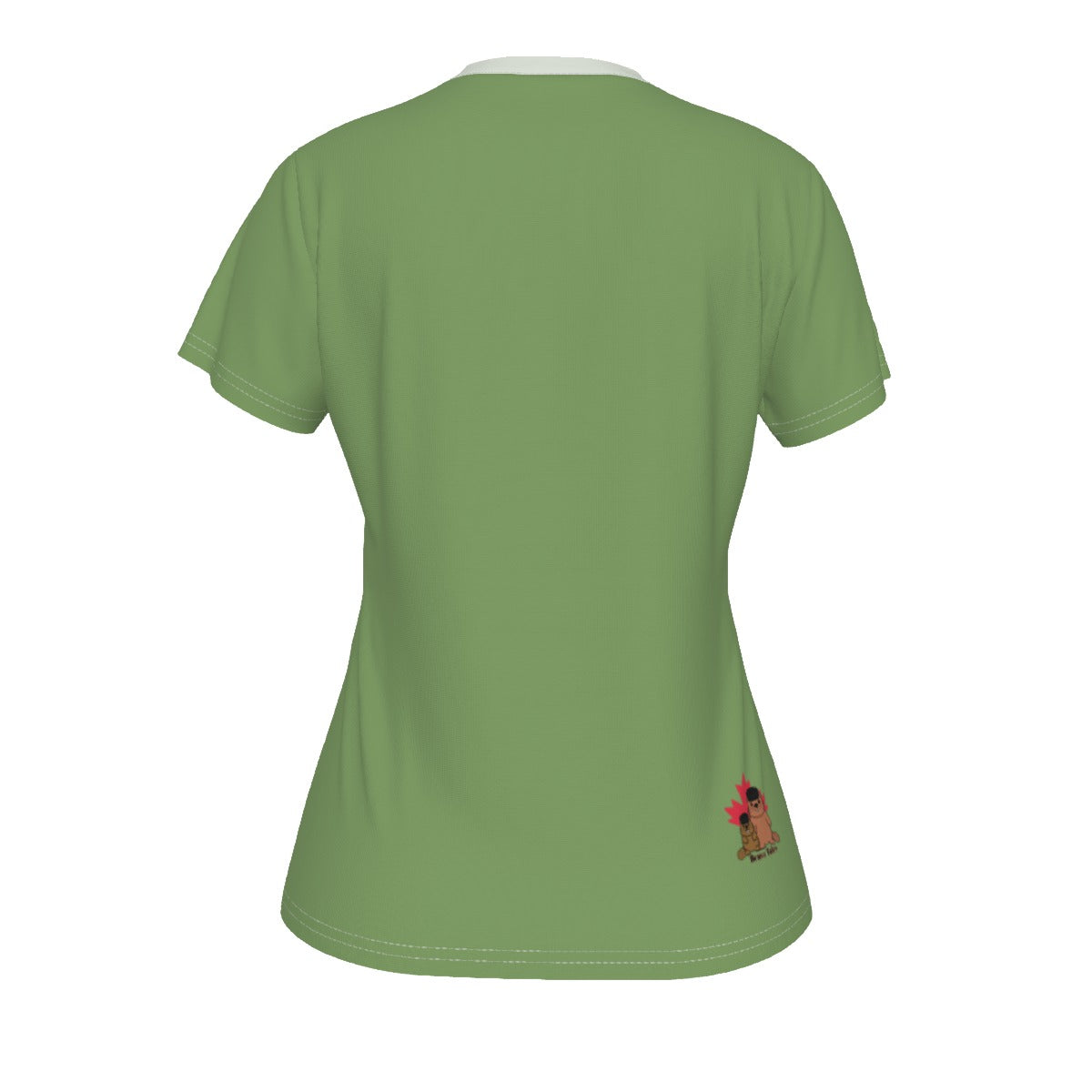 Ontario Trillium - V neck tee - green