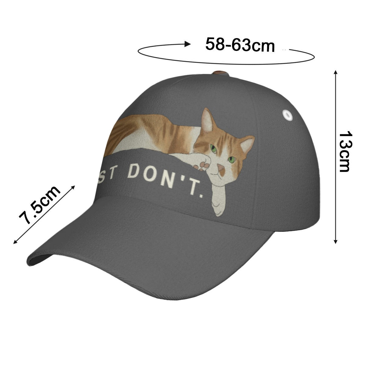 Just Don't - Potato - baseball cap