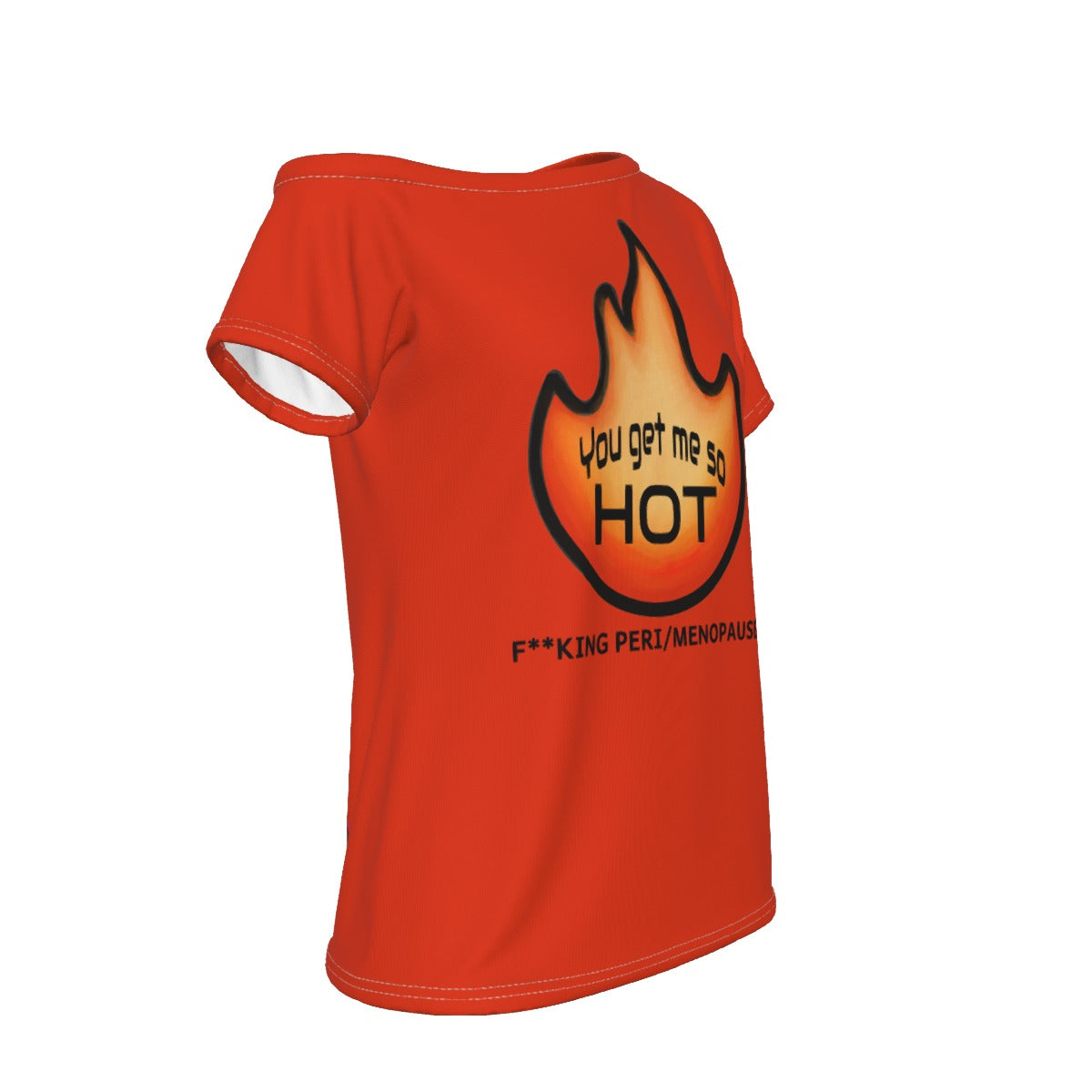 Hot - Perimenopause/Menopause - off shoulder - orange