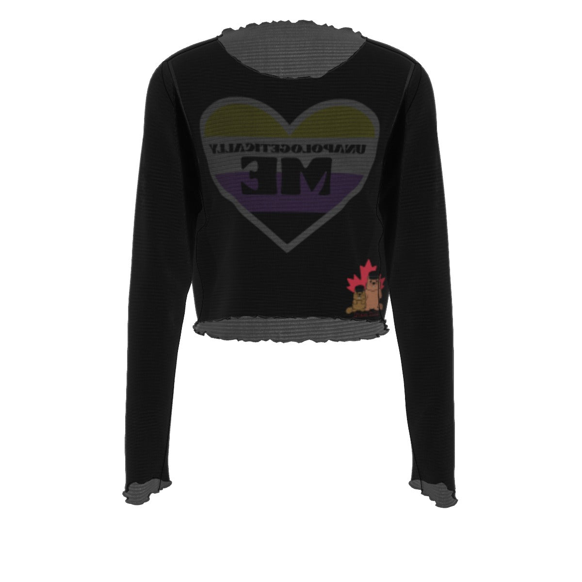 Pride - Non Binary - mesh - black