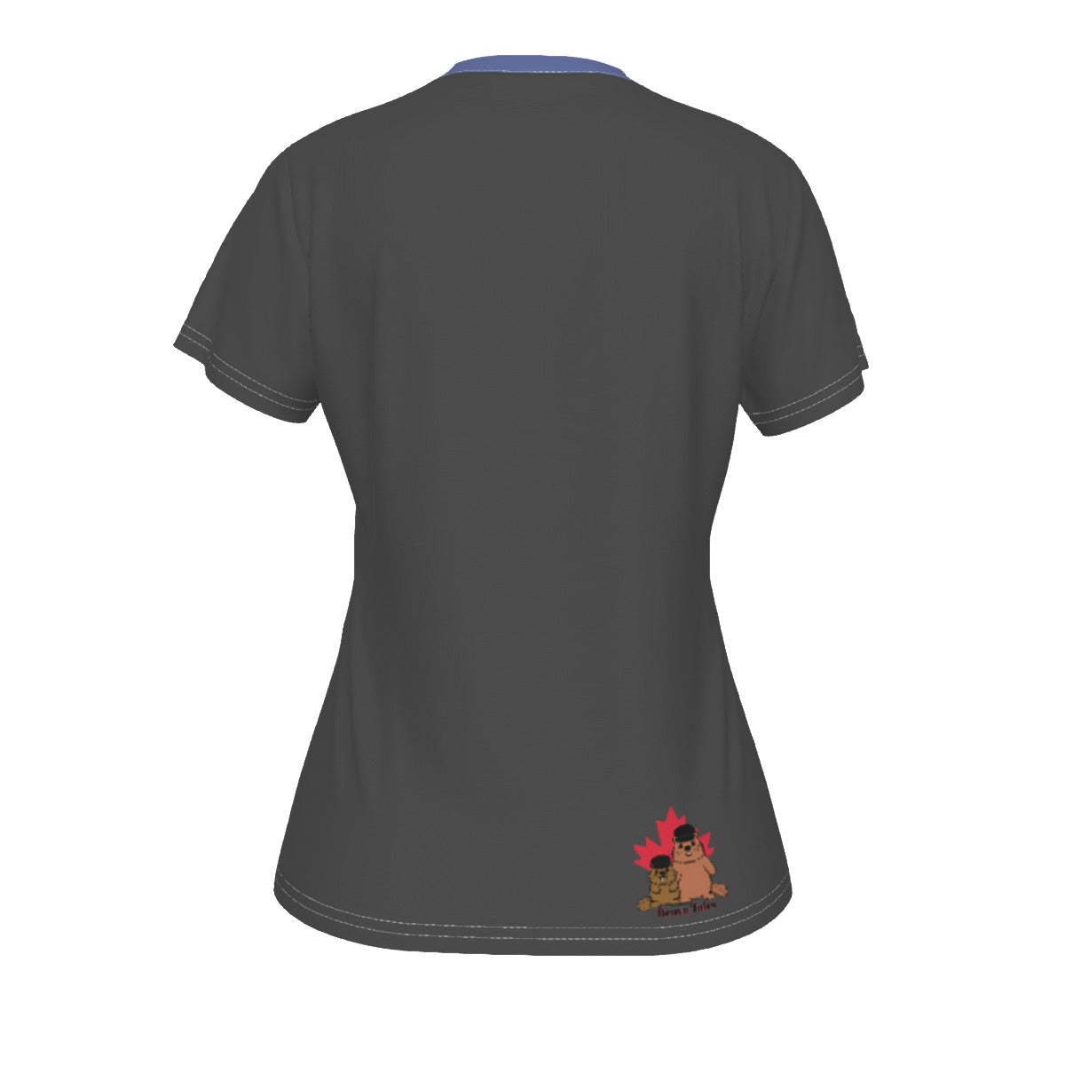Invisible Disability - V neck tee - dark grey