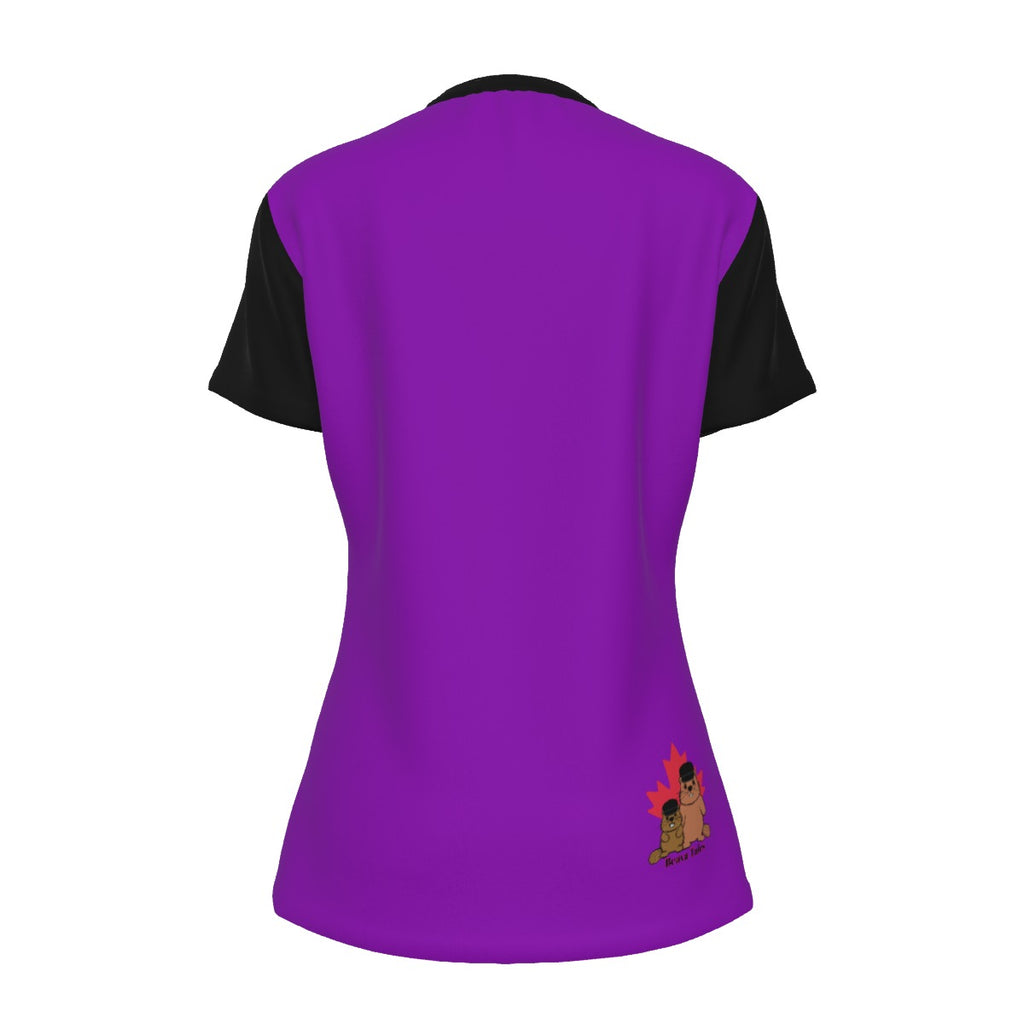 Finna Me - Intersex - round neck tee - purple