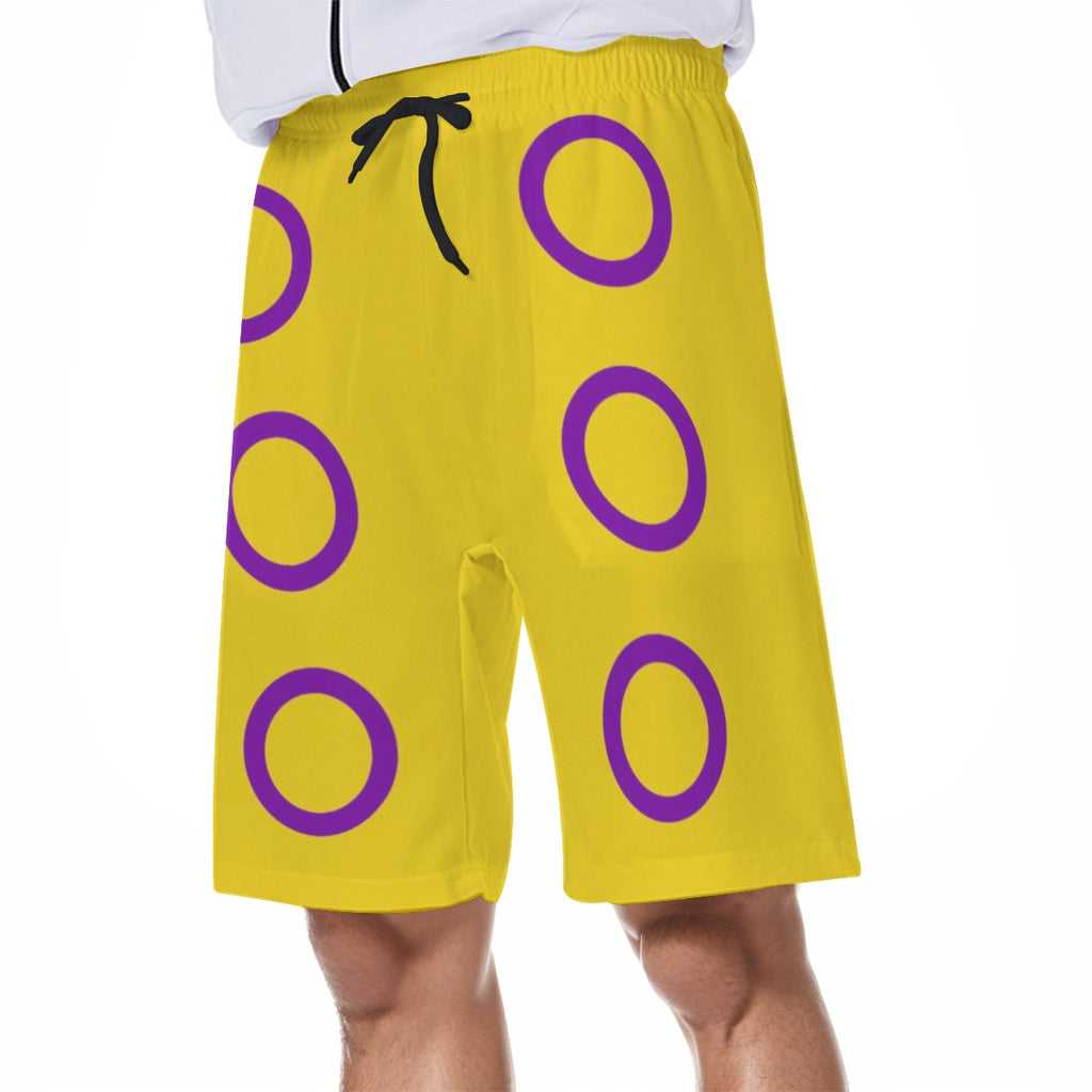 Pride - Intersex - Men's beach shorts