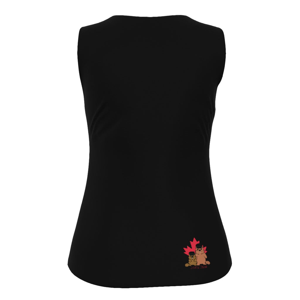 Vertically Privileged - U tank - black