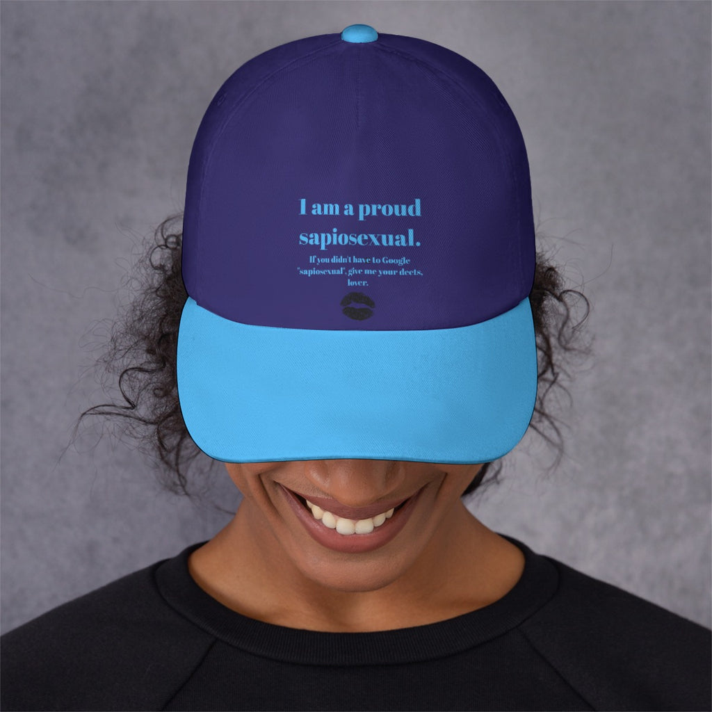 Sapiosexual - baseball cap - navy