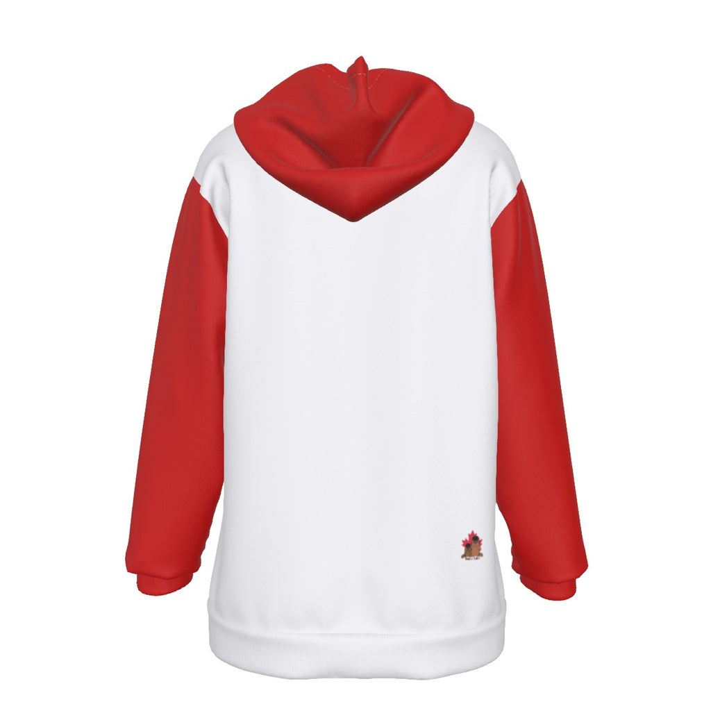 Talk to Me, Moose - hoodie - white/red