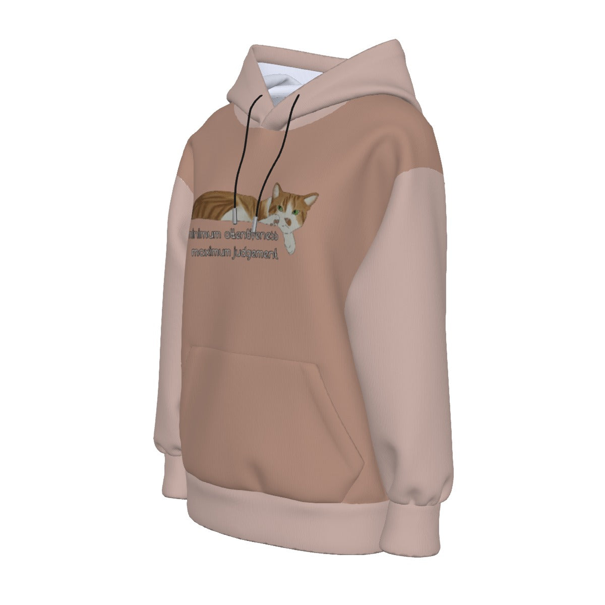 Cat Hoodie - Potato - tan