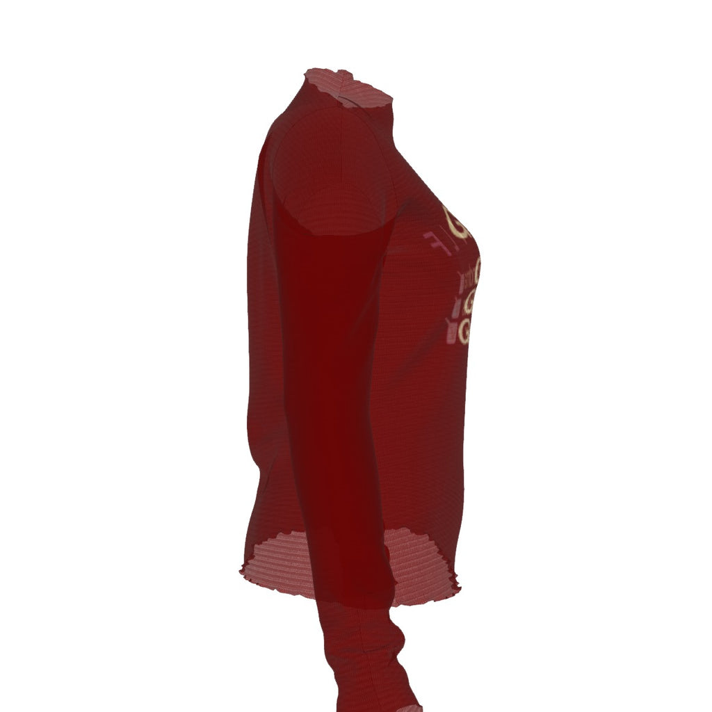 GILF - mesh - maroon