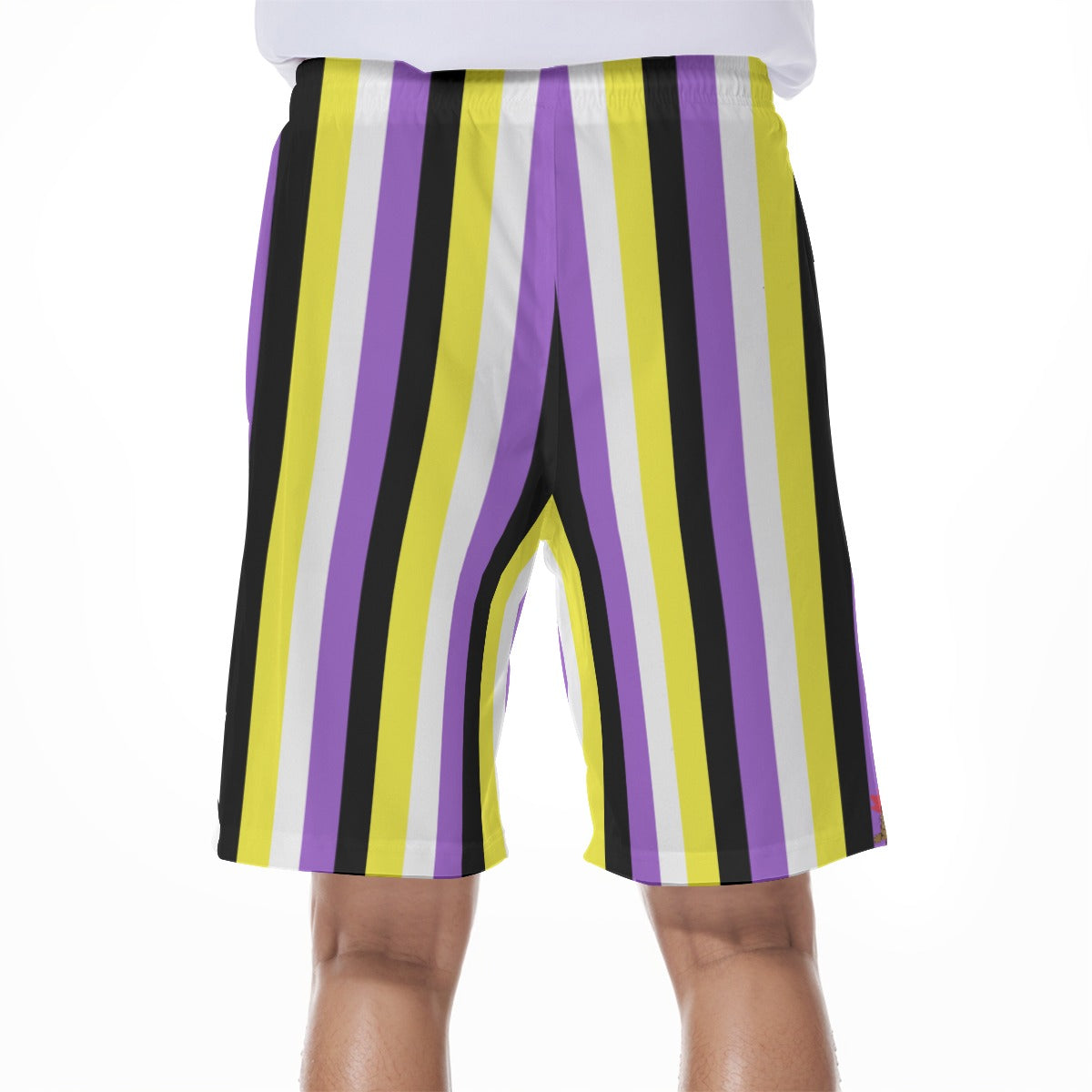 Pride - Non Binary - Men's beach shorts