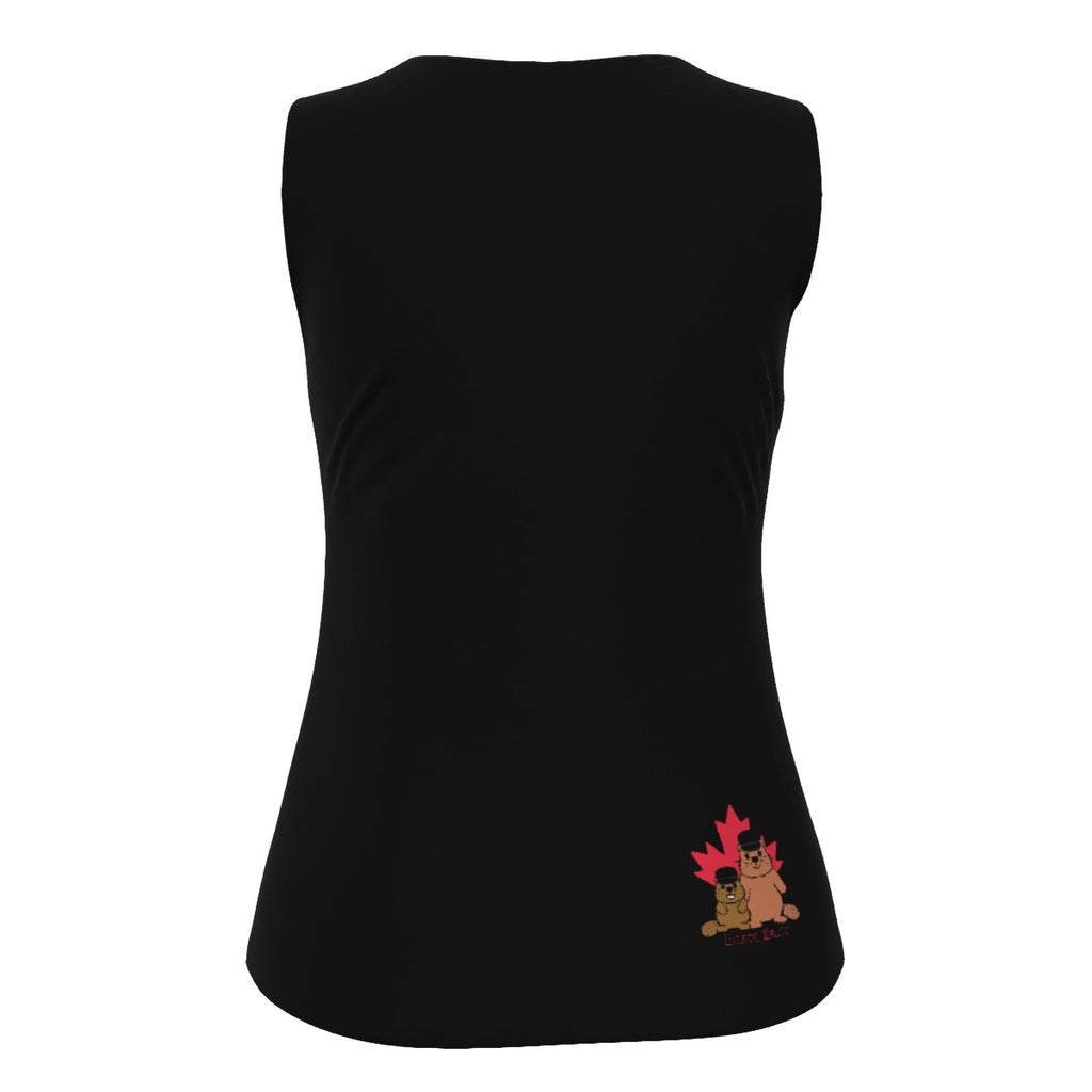 Attuned to Gravity - Utank - black with pink