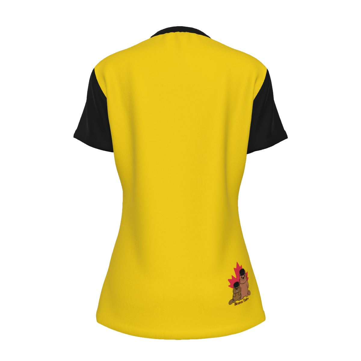Finna Me - Pan - round neck tee - yellow