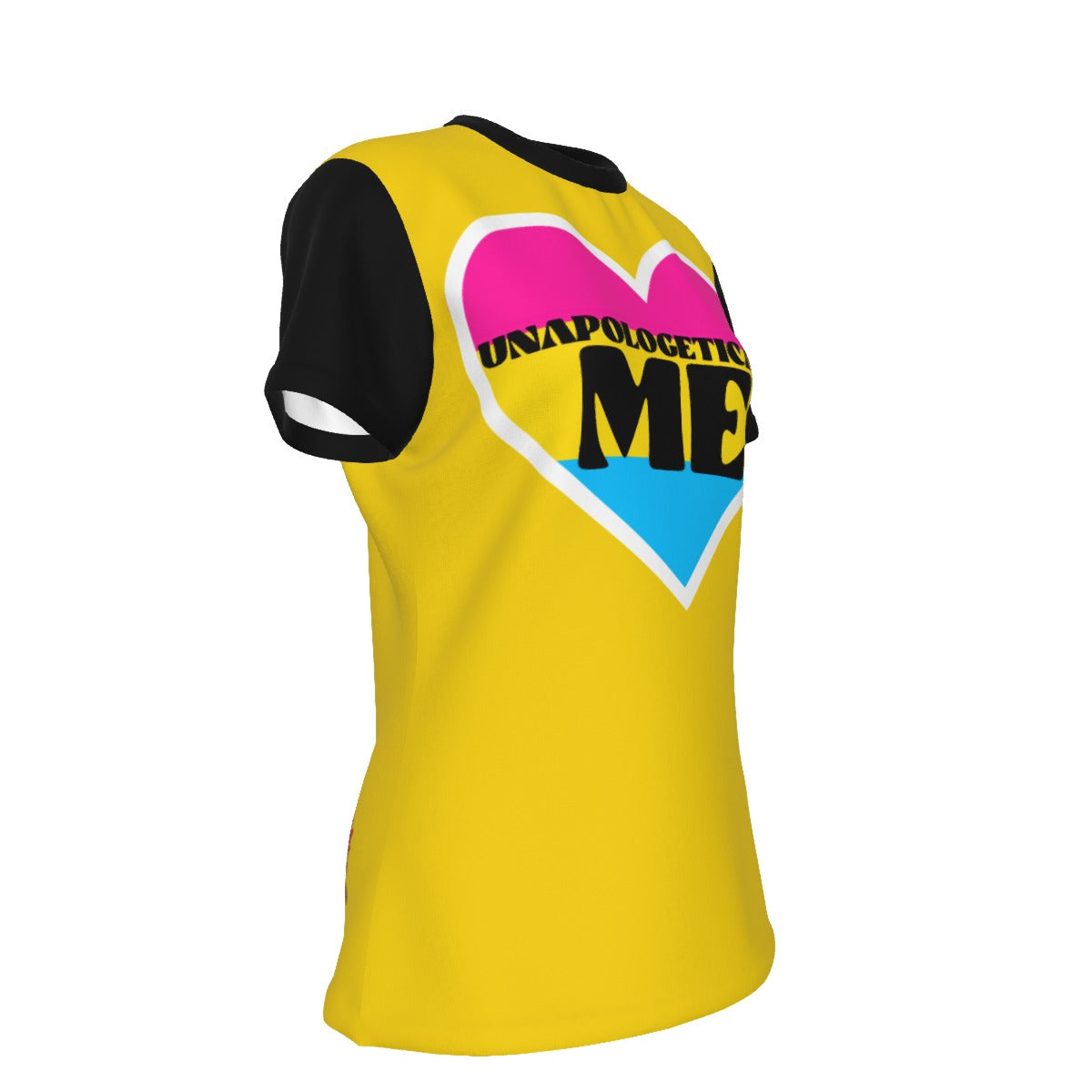 Pride - Pan - round neck tee - yellow
