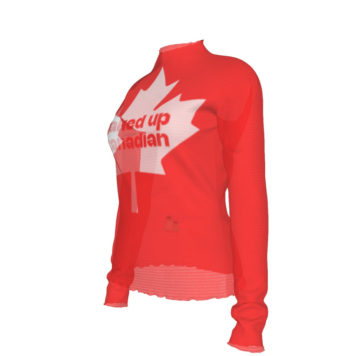 Caked Up Canadian - mesh - red