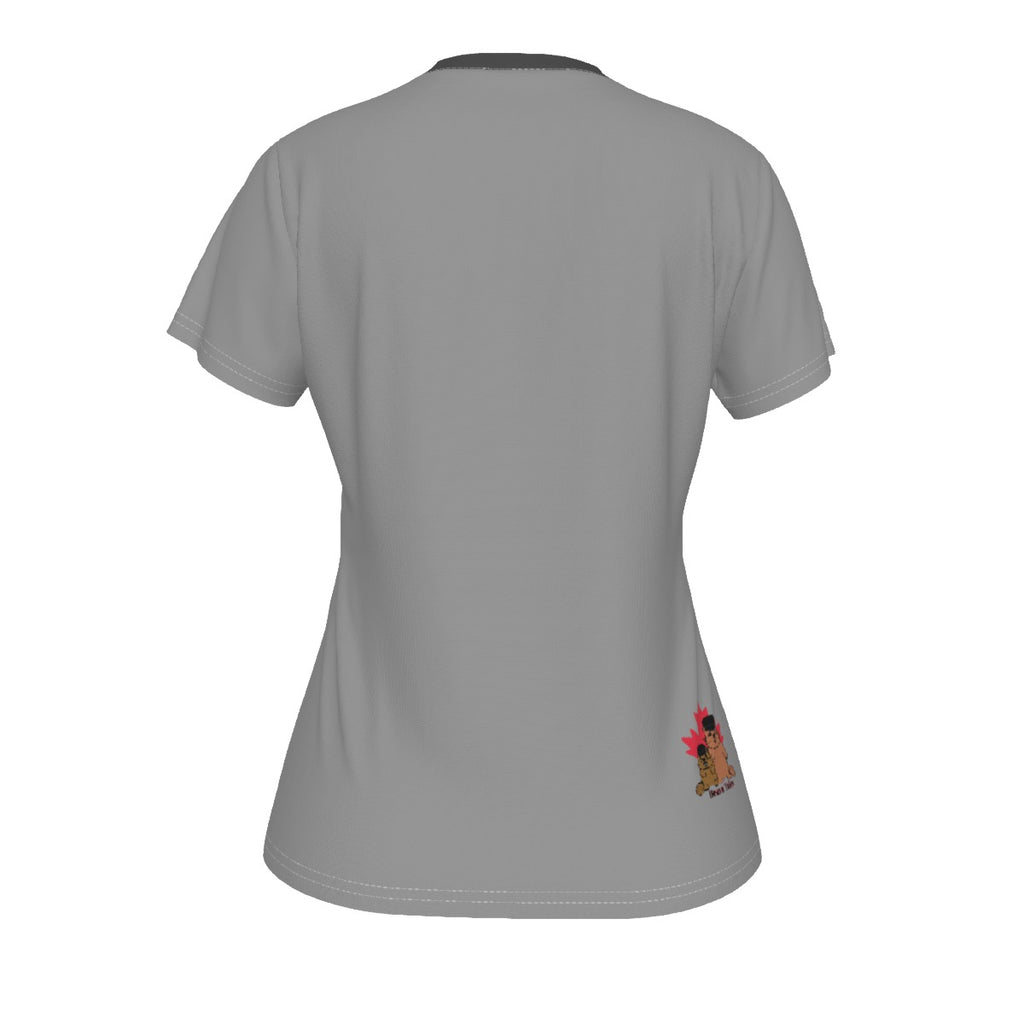 Bestie Emergency Response Kit - grey - V neck tee