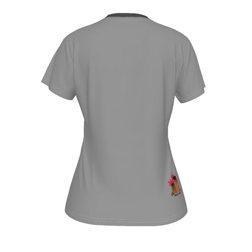 Bestie Emergency Response Kit - grey - V neck tee