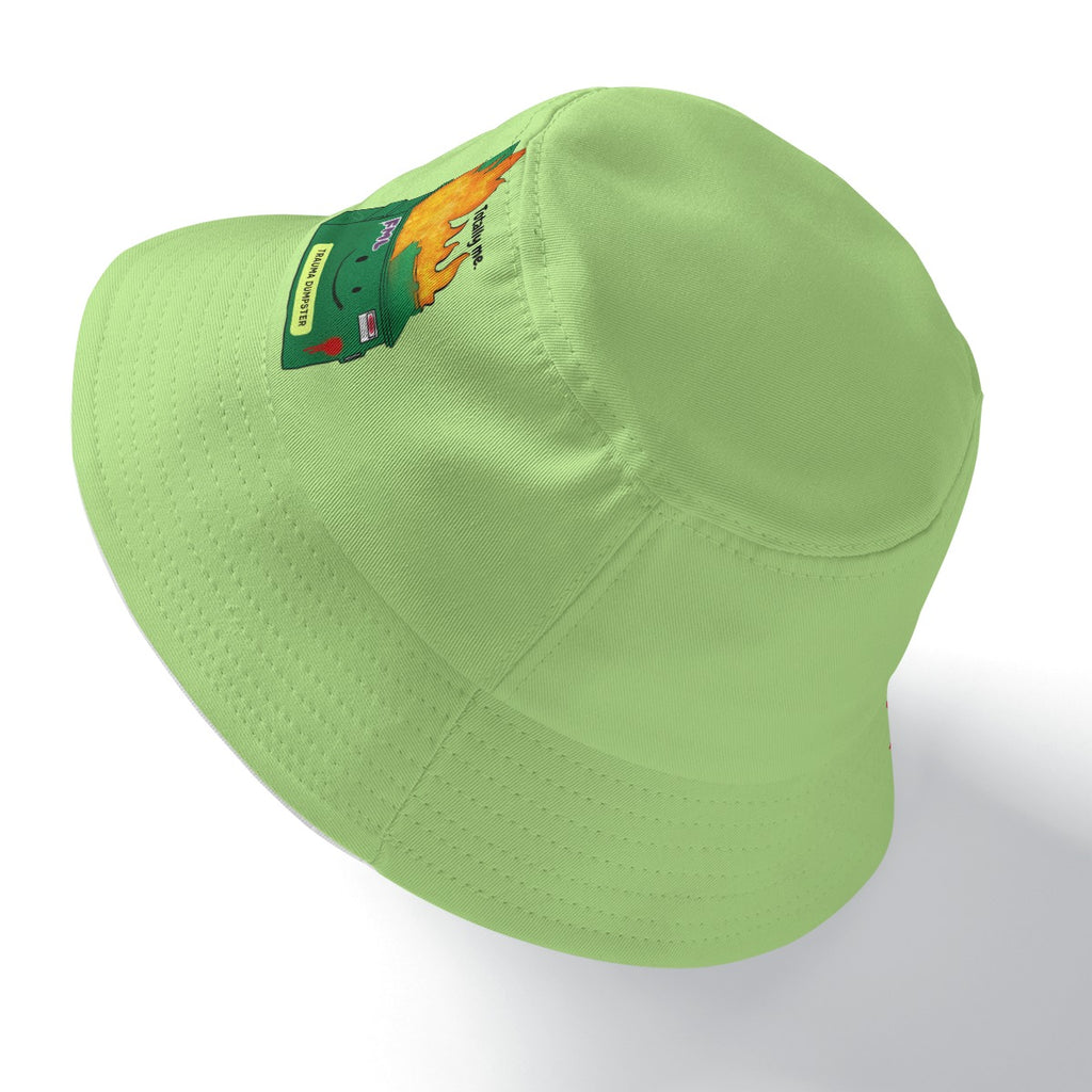 Trauma Dumpster Fire - bucket hat