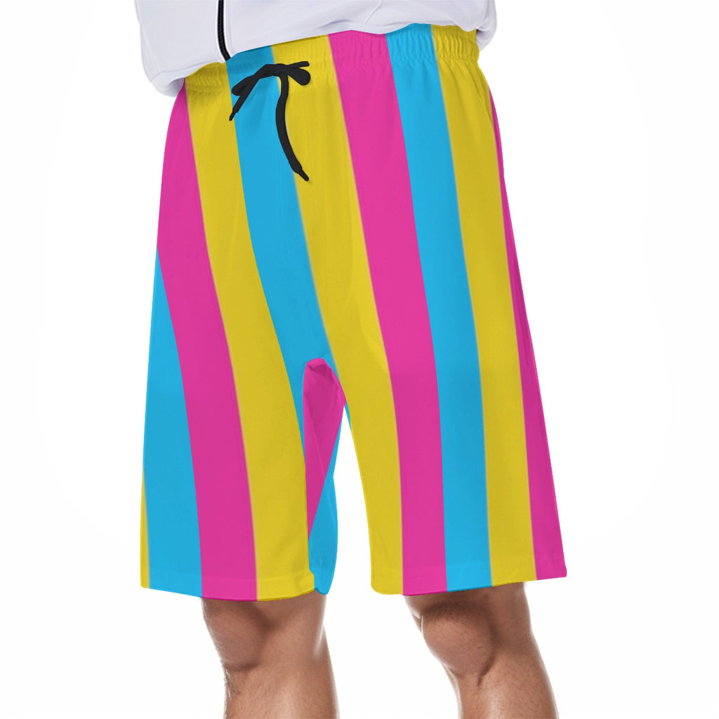Pride - Pansexual - Men's beach shorts