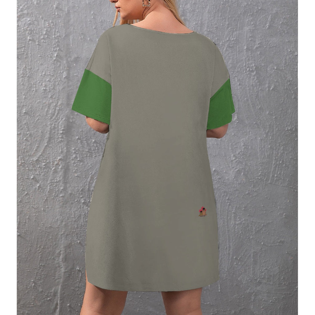 Nuttin - shorts set - pumice grey