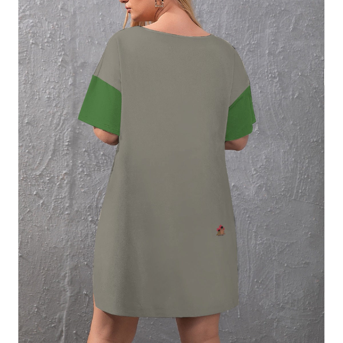 Nuttin - shorts set - pumice grey