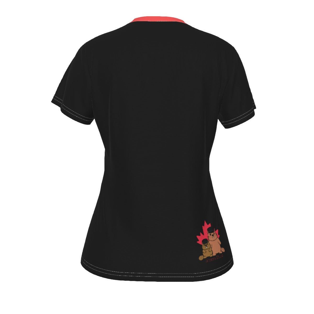 Ready for the Day - V neck tee - black